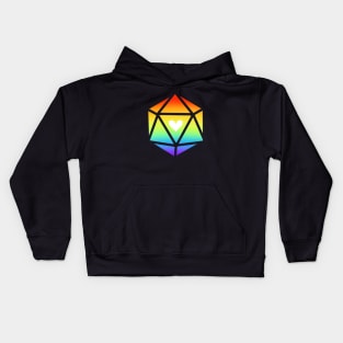 Gay Goblin Heart Dice Kids Hoodie